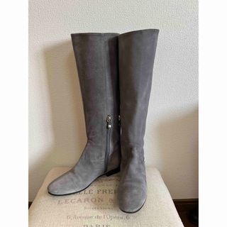 GALERIE VIE - GALERIE VIE 本革 サイドゴアショートブーツ 36