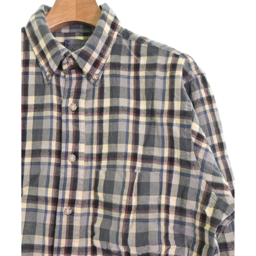 PENDLETON(ペンドルトン)のPENDLETON カジュアルシャツ L グレーx青x赤等(チェック) 【古着】【中古】 メンズのトップス(シャツ)の商品写真