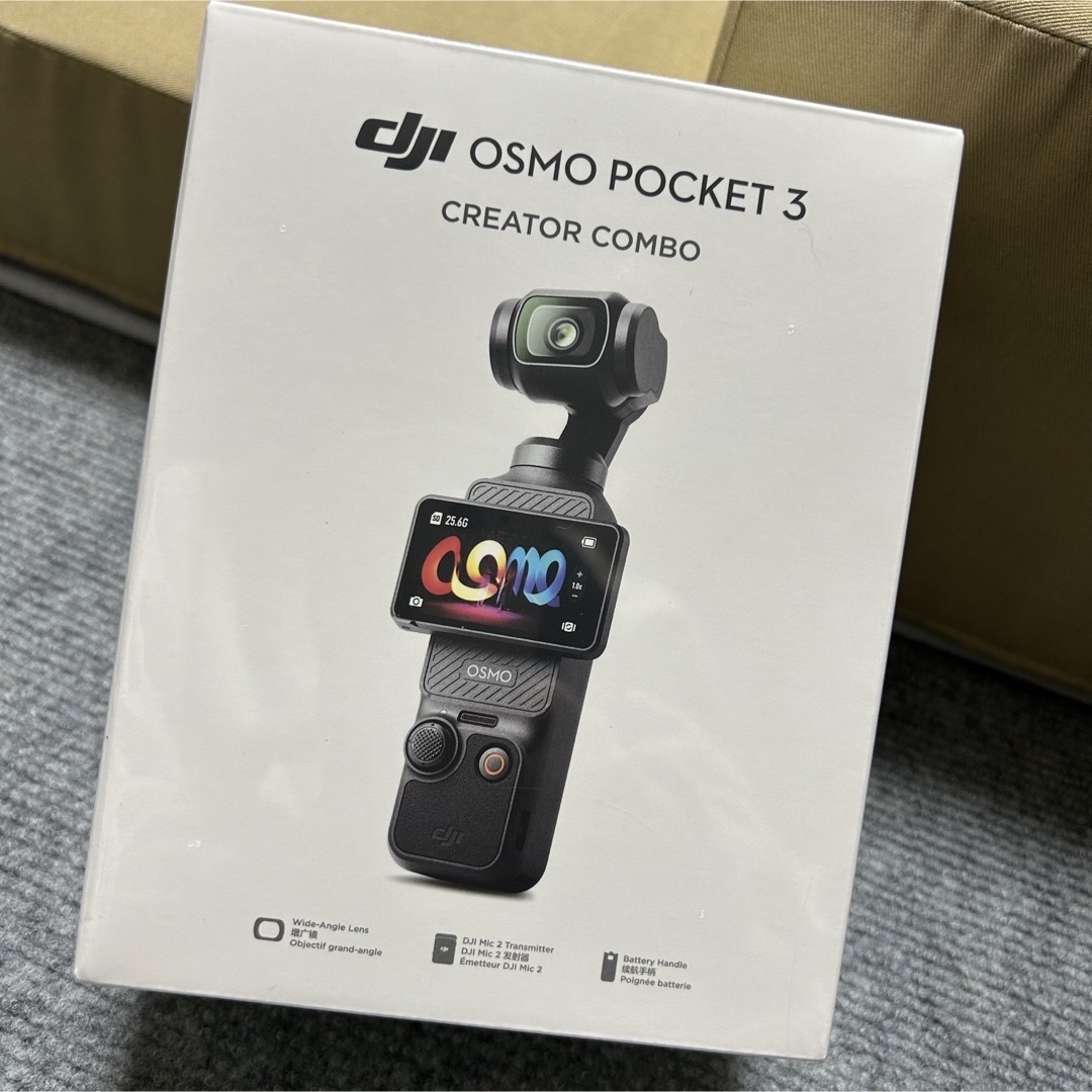 【新品・未開封】DJI OSMO POCKET 3 クリエイターコンボ