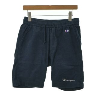 チャンピオン(Champion)のCHAMPION チャンピオン ショートパンツ M 紺 【古着】【中古】(ショートパンツ)