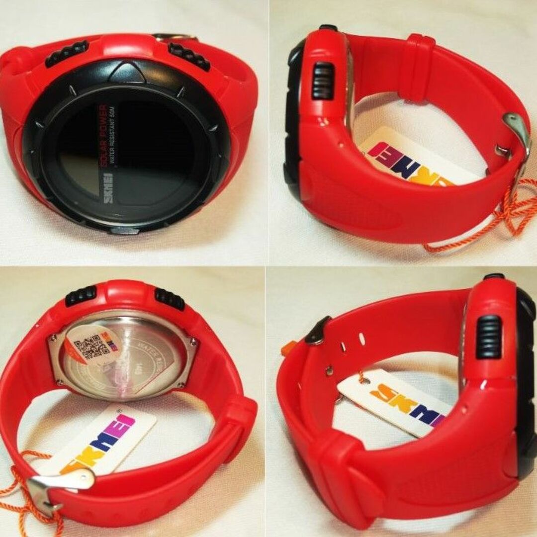 SKMEI 1405 デジタルスポーツウォッチ（レッド） レディースのファッション小物(腕時計)の商品写真