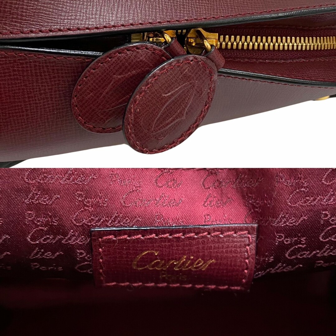 Cartier - 極 美品 希少品 カード付 CARTIER カルティエ マストライン