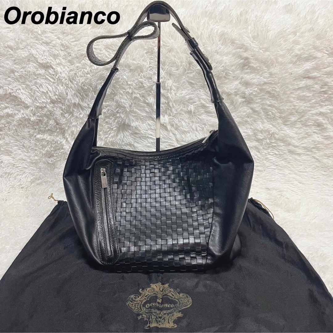 Orobianco レザーショルダーバッグ