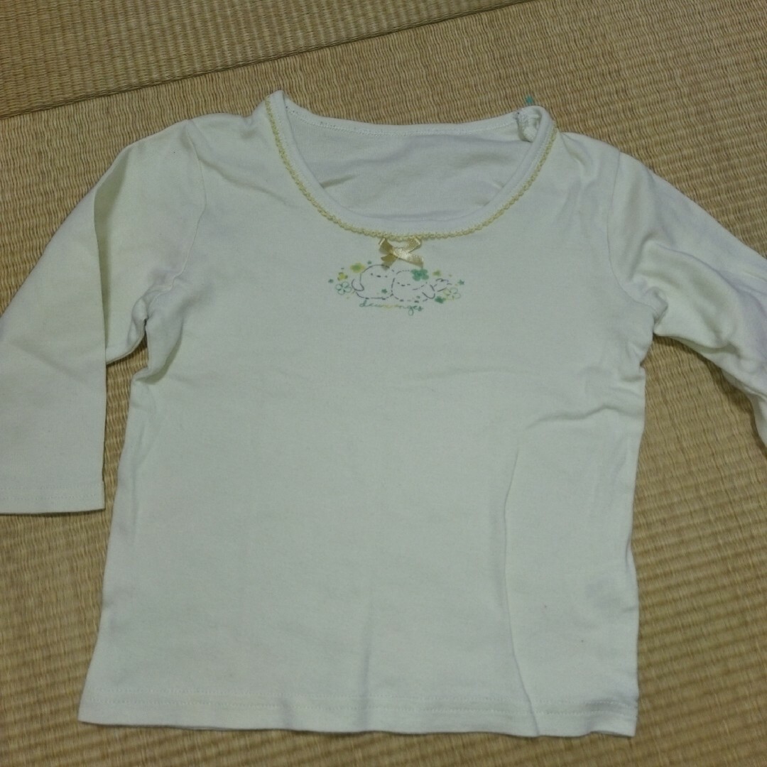 肌着☆2枚セット キッズ/ベビー/マタニティのキッズ服女の子用(90cm~)(下着)の商品写真