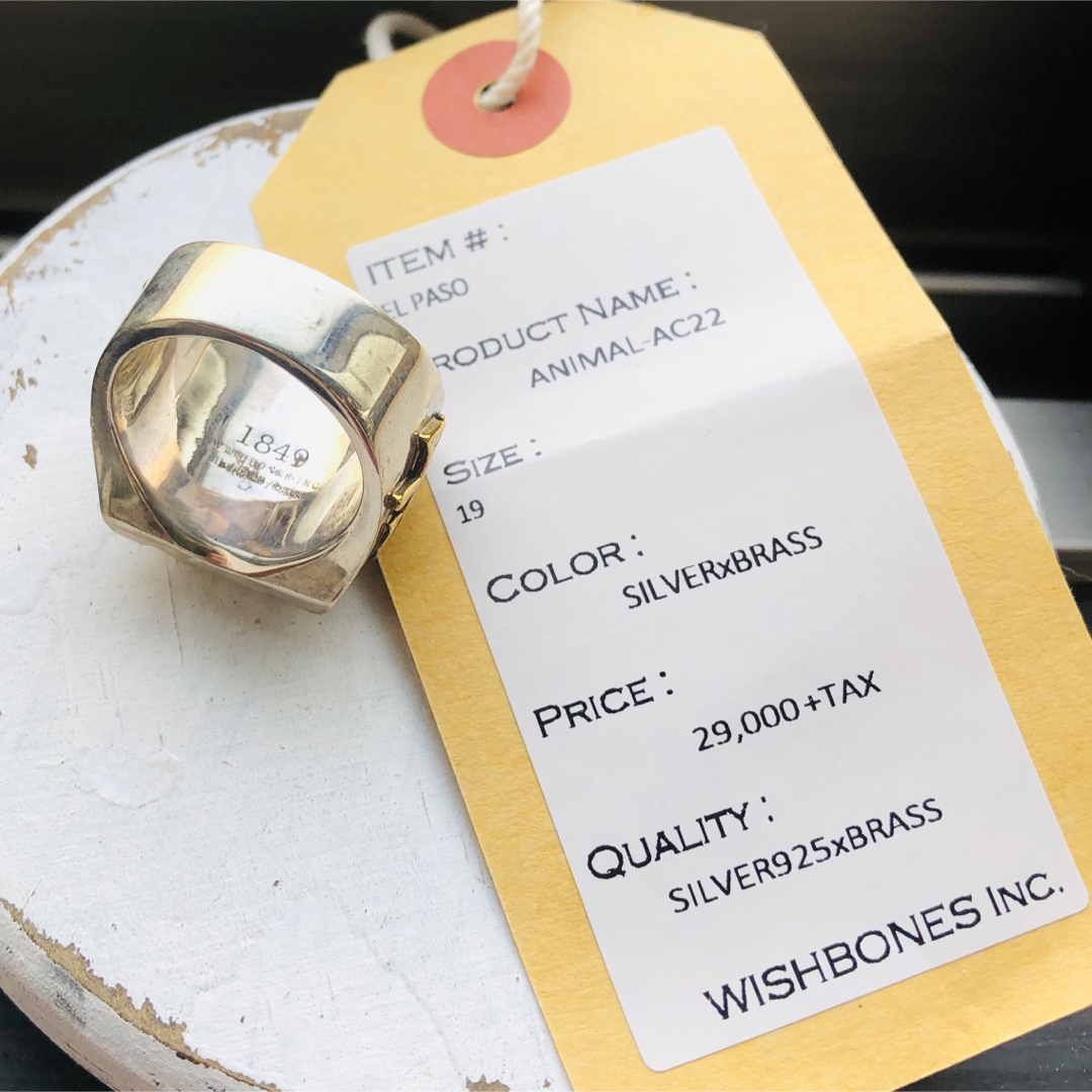 TOGA(トーガ)のKustomstyle  ナバホ　s925 シルバー　新品　指輪　リング メンズのアクセサリー(リング(指輪))の商品写真