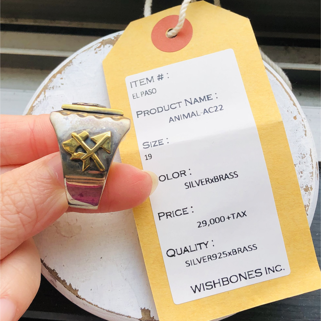 TOGA(トーガ)のKustomstyle  ナバホ　s925 シルバー　新品　指輪　リング メンズのアクセサリー(リング(指輪))の商品写真