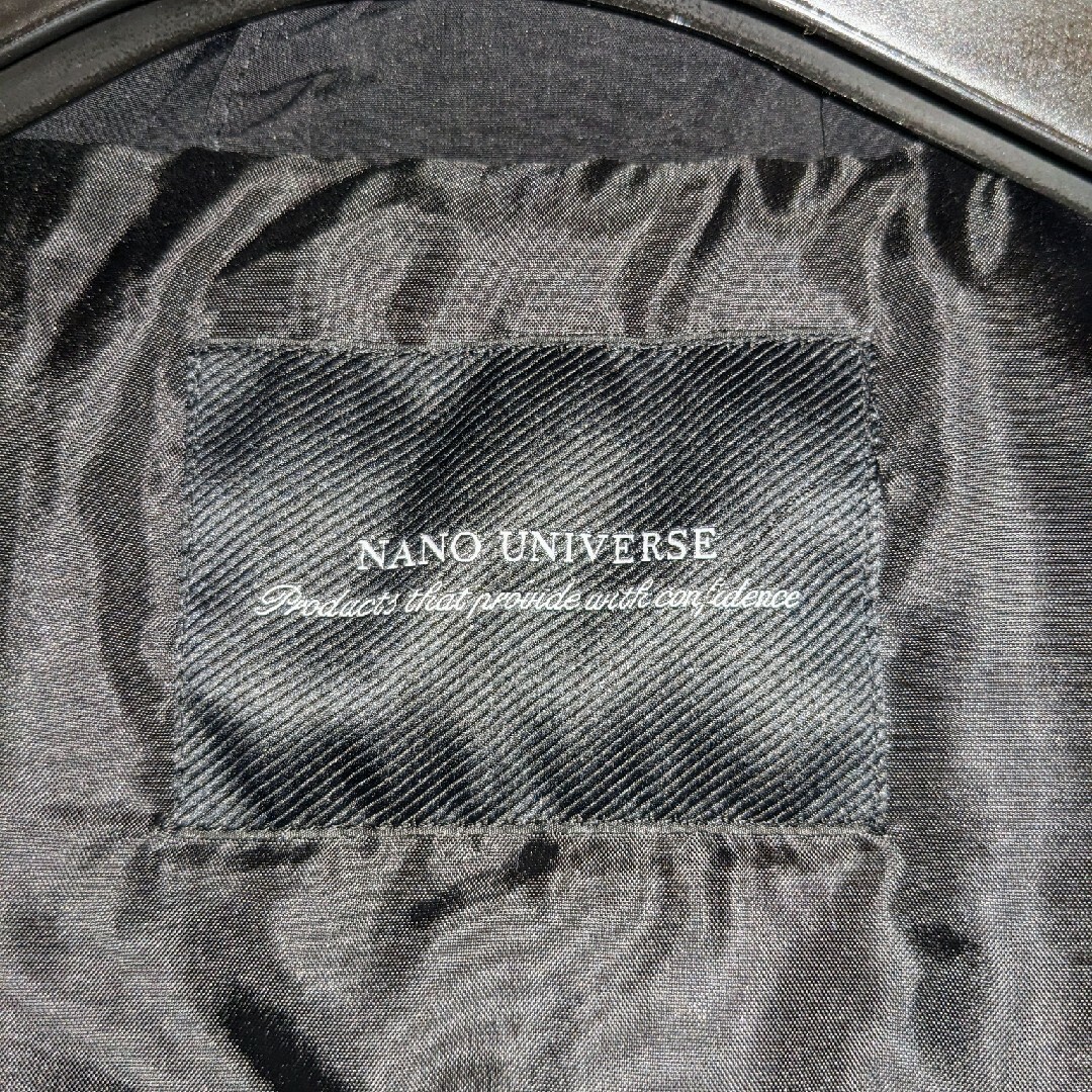 nano・universe(ナノユニバース)の【匿名配送・新品未使用】ナノユニバース nano universe　ロングコート メンズのジャケット/アウター(ナイロンジャケット)の商品写真