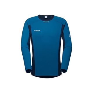 マムート(Mammut)のMAMMUT マムート 長袖シャツ エナジーエフエルロングスリーブAF青メンズS(Tシャツ/カットソー(七分/長袖))