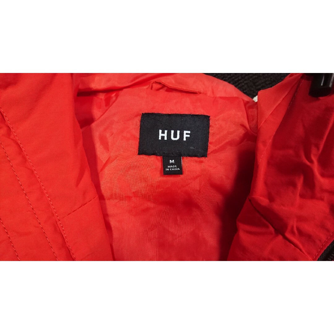 着画】美品 HUF 半袖 コーチジャケット シャツジャケット 最高デザイン-