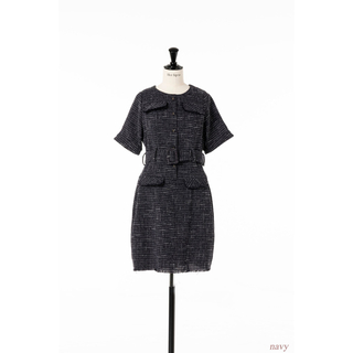 herlipto Classic Tweed Mini Dress