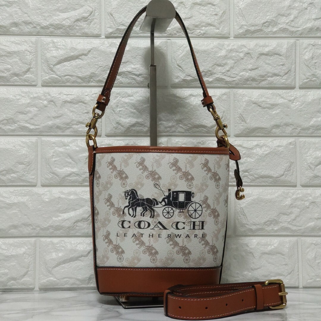COACH コーチ バケット バッグ ホース アンド キャリッジ ショルダー | フリマアプリ ラクマ