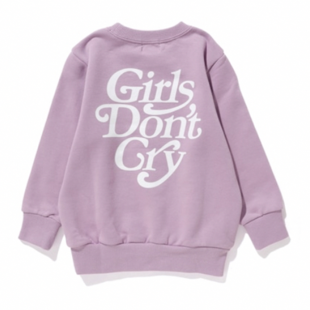 Girls Don't Cry(ガールズドントクライ)のGirls Don`t Cry SWEAT CREW キッズ/ベビー/マタニティのキッズ服女の子用(90cm~)(その他)の商品写真