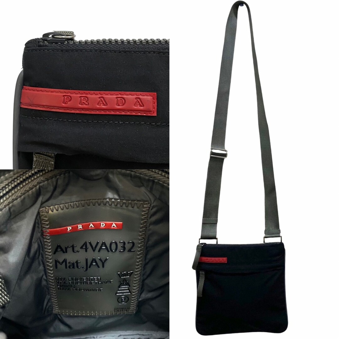 希少 美品 プラダスポーツ サコッシュ ショルダーバッグ-