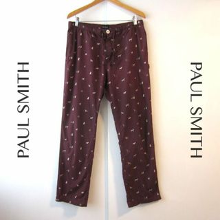 ポールスミス(Paul Smith)のPAUL SMITH／ポールスミス　アニマル柄　パジャマパンツ　ワインレッド　(その他)