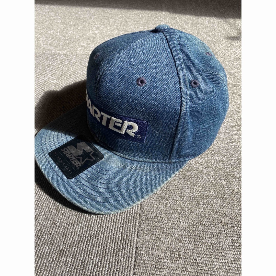 STARTER(スターター)のSTARTERデニムキャップ☆メンズ メンズの帽子(キャップ)の商品写真