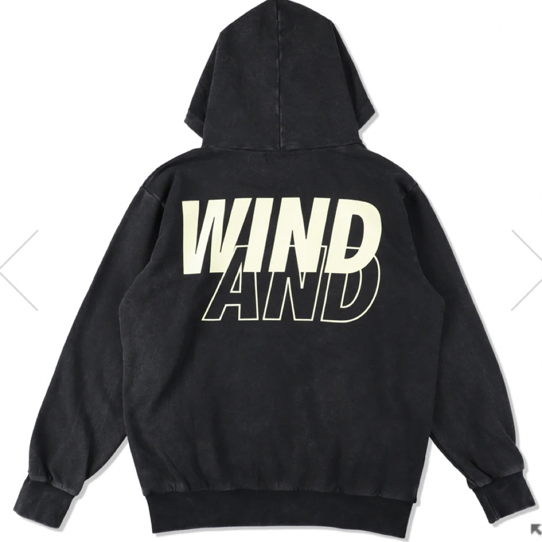 【S】FCRB × WIND AND SEA  HOODY パーカー ブラック