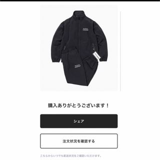 【新品未使用】ENNOYエンノイ TRACK SUIT Mサイズ(ナイロンジャケット)