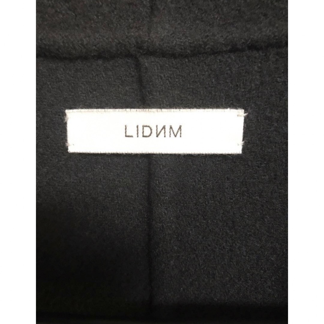 LIDNM Super 140s SHAWL COLLAR CAPE COAT-