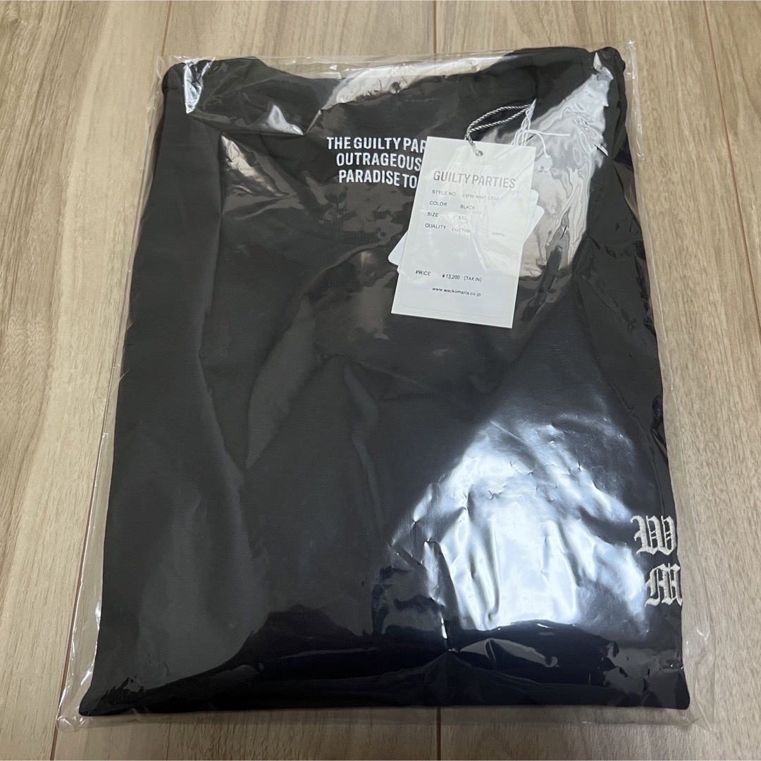 WACKO MARIA(ワコマリア)のXXLサイズ wackomaria tim lehi ロンT 04 黒 メンズのトップス(Tシャツ/カットソー(七分/長袖))の商品写真