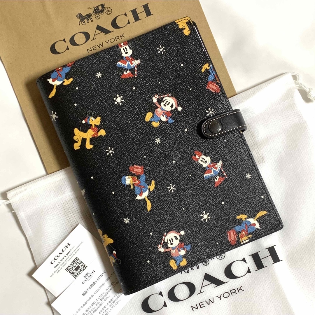 COACH - 大人気 可愛い ディズニー × コーチ 限定コラボ ノートブック