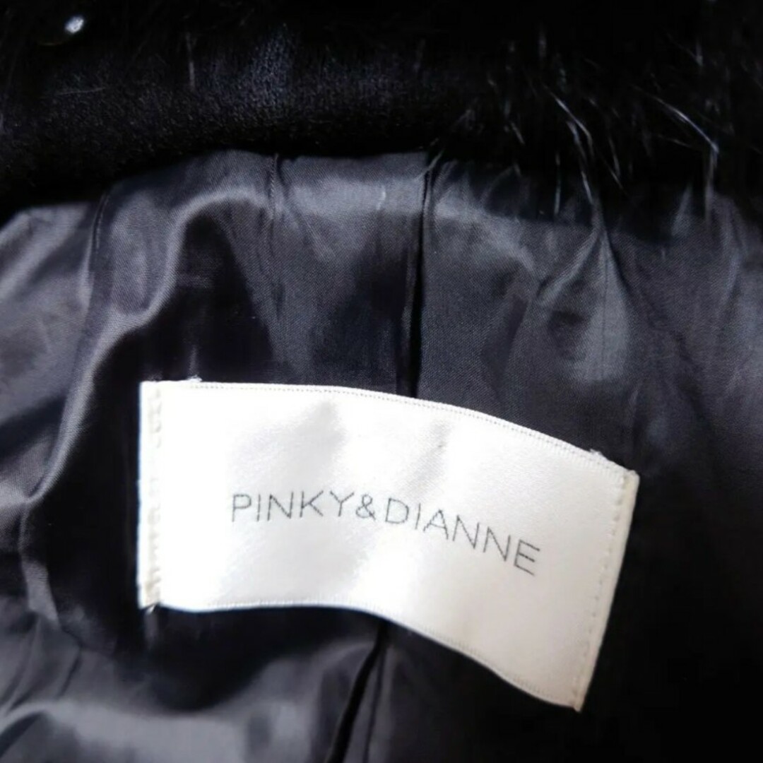 Pinky&Dianne(ピンキーアンドダイアン)のピンキー&ダイアン　ウールダウン　38 レディースのジャケット/アウター(ダウンコート)の商品写真