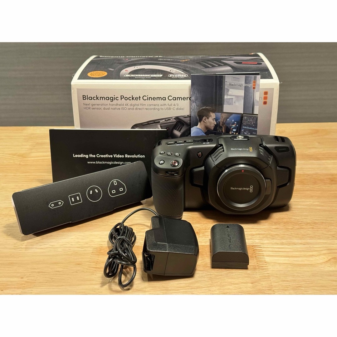 Blackmagicdesign(ブラックマジック)のBlackmagic Design ポケットシネマカメラ4K BMPCC4K  スマホ/家電/カメラのカメラ(ビデオカメラ)の商品写真