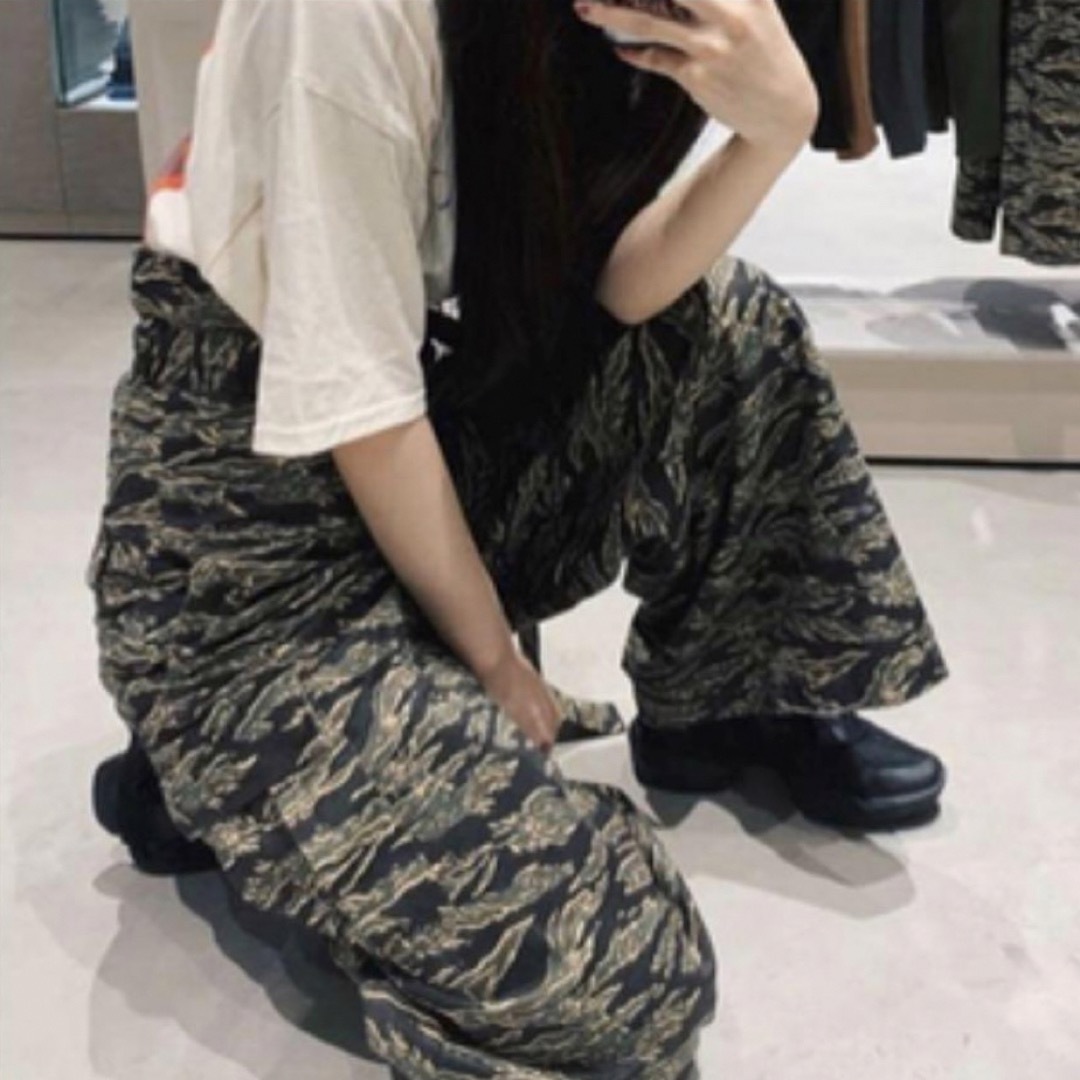 juemi ジュエミ　Corset Cargo Pants カモフラ柄　迷彩