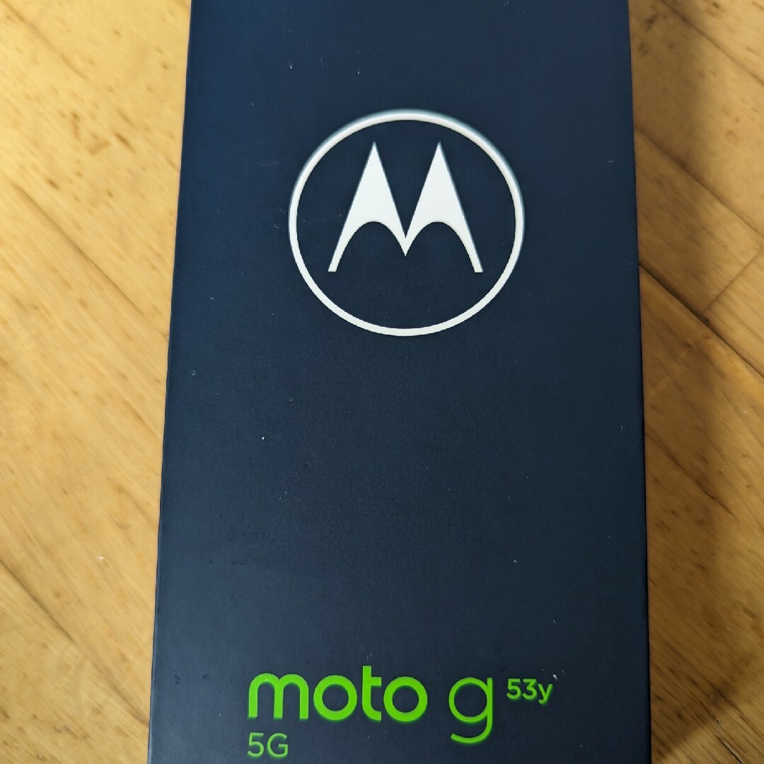 スマホ/家電/カメラ未使用　motog53y　モトローラ