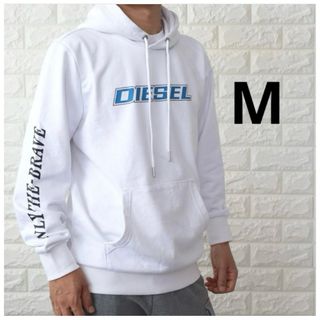 新品 ディーゼル DIESEL パーカー Mサイズ プルオーバー スウェット