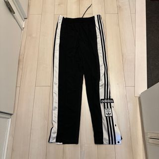 adidas - 極美品 アディダス フェイクレザー アディブレイクパンツ
