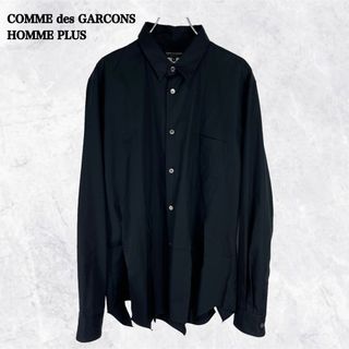 コムデギャルソンオムプリュス(COMME des GARCONS HOMME PLUS)の【希少】コムデギャルソンオムプリュス 15ss 短冊 カットオフ シャツ M(シャツ)