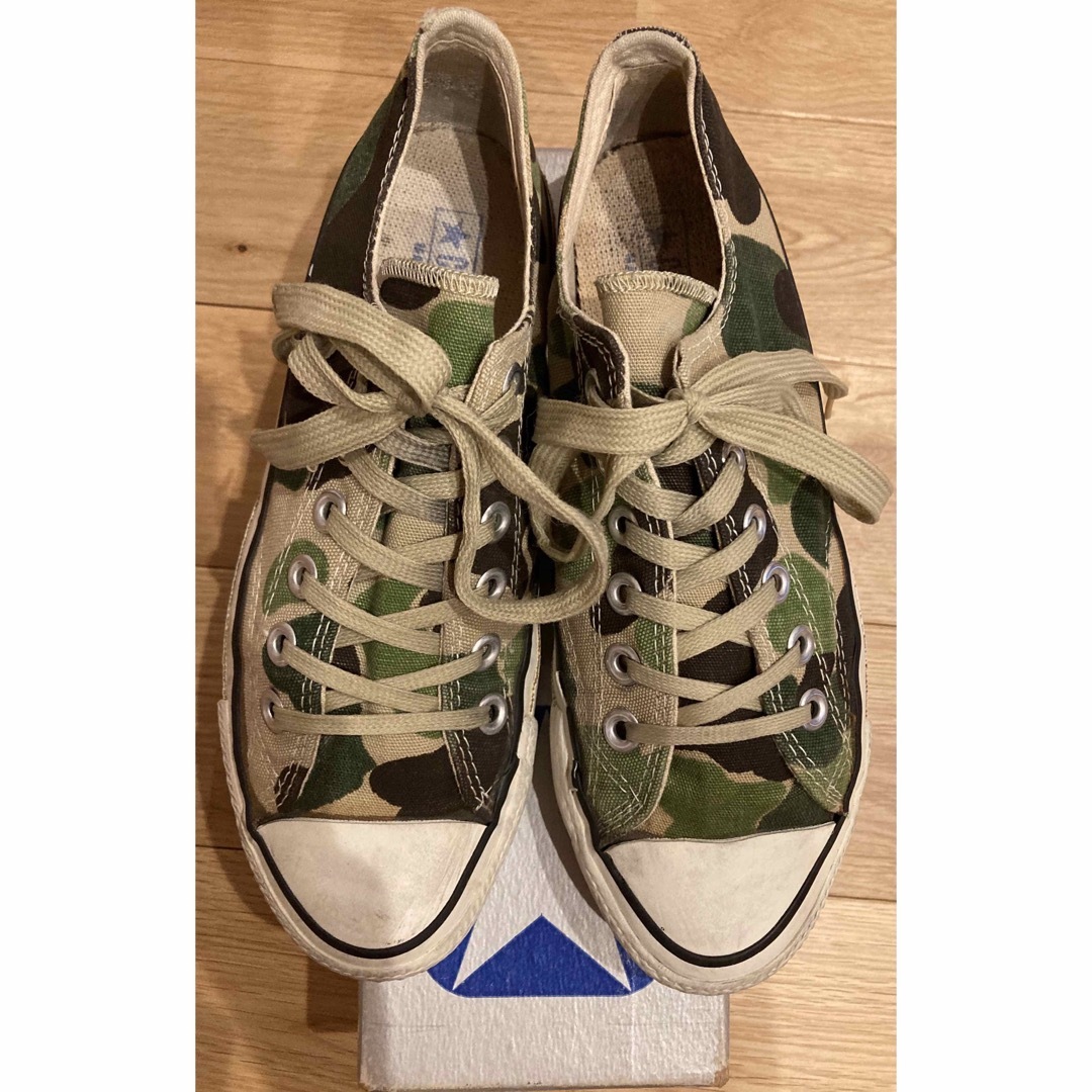 ALL STAR（CONVERSE）(オールスター)の美品‼️コンバース　オールスター　USA製　24cm 迷彩　83 camo 銀箱 メンズの靴/シューズ(スニーカー)の商品写真