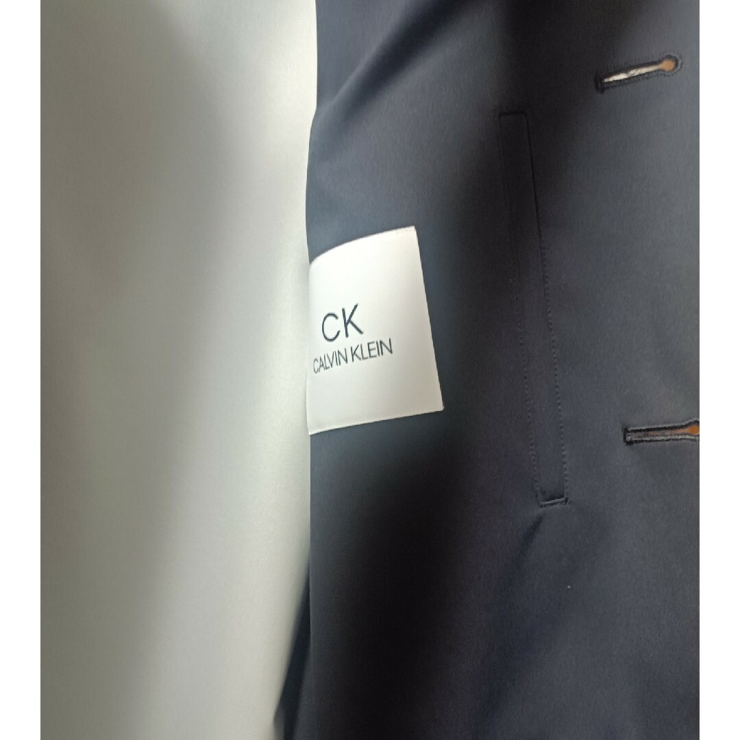 Calvin Klein(カルバンクライン)の説明を読んでください　カルバンクライン　コート　ck　サイズ36 メンズのジャケット/アウター(ステンカラーコート)の商品写真