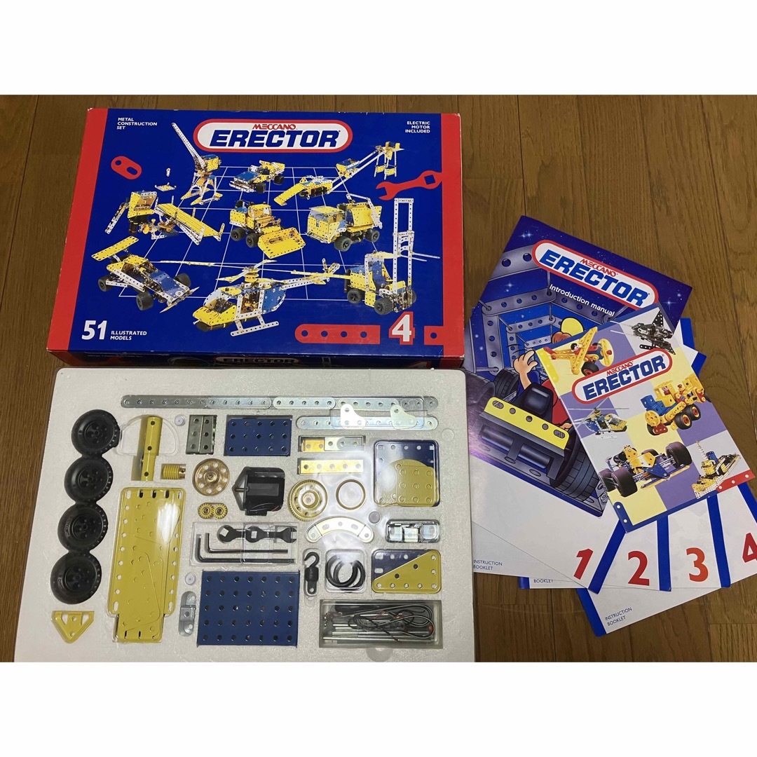 MECCANO ERECTOR 51 Illustrated models 4 キッズ/ベビー/マタニティのおもちゃ(知育玩具)の商品写真