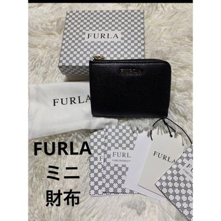 フルラ(Furla)のFURLA ミニ　黒　財布(財布)