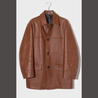 ワコマリア(WACKO MARIA)のワコマリア LEATHER COAT (TYPE-1) シープ レザーコート M(その他)