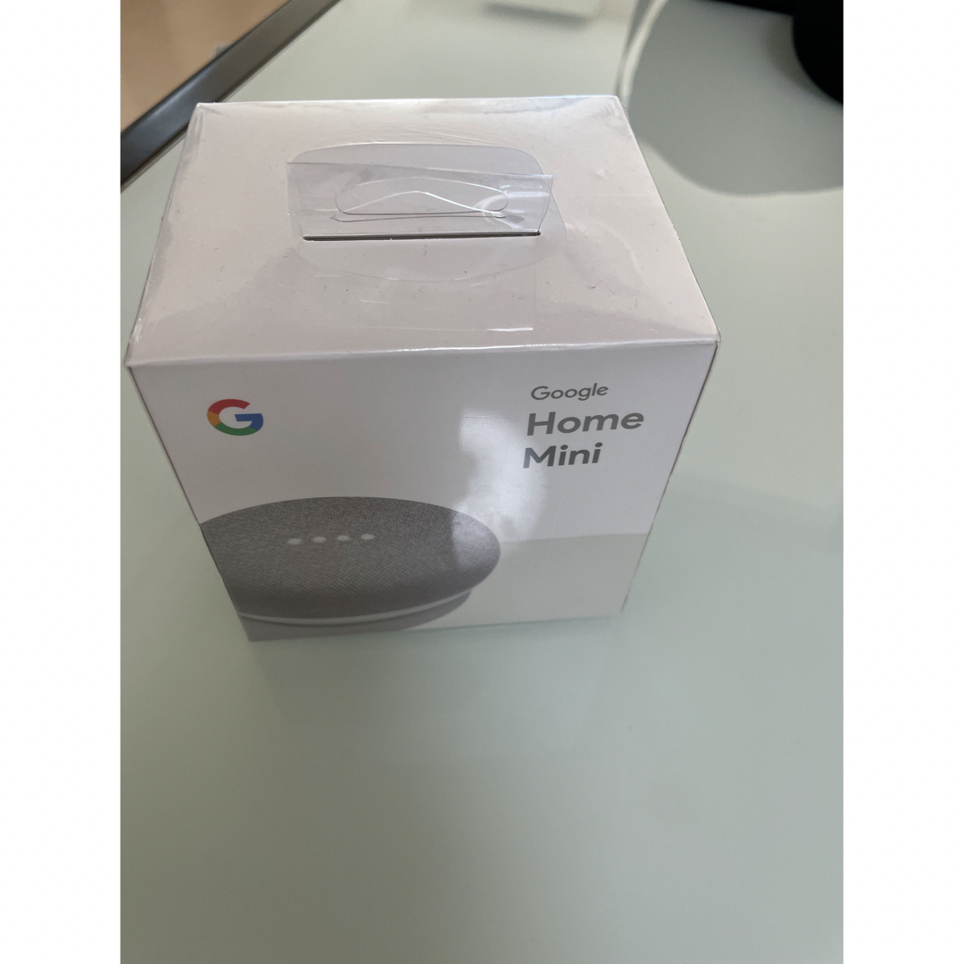 Google - 新品未開封 Google Home Mini チョーク グーグルホームミニの