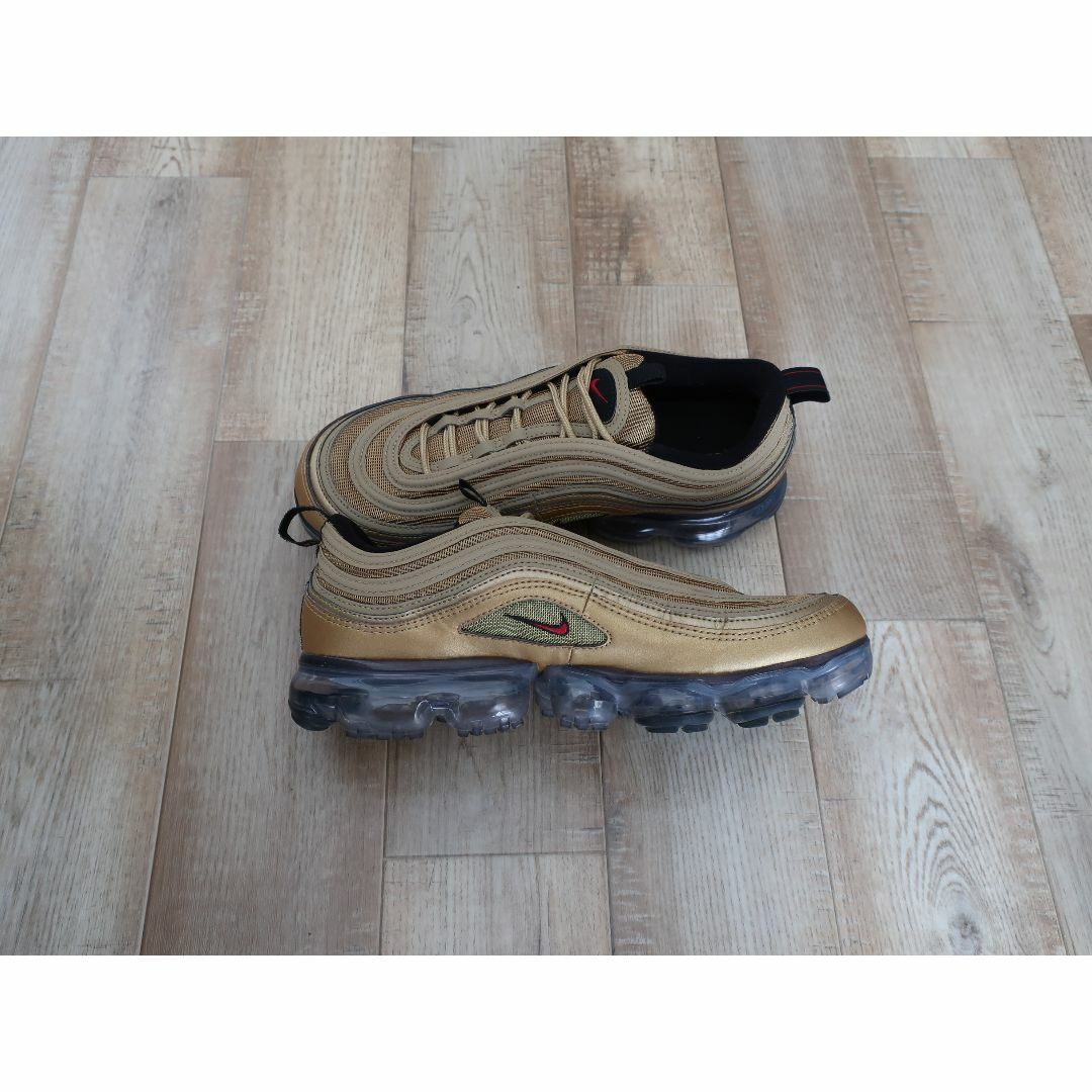 25920円★人気 美品 NIKE エアヴェイパーマックス97 メタリックゴールド 27