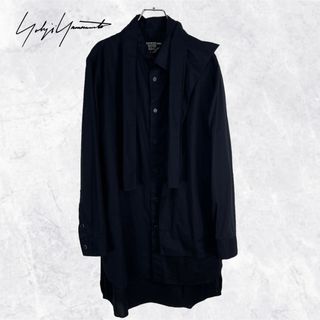 Yohji Yamamoto POUR HOMME - Yohji Yamamoto 23ss スタンドカラー