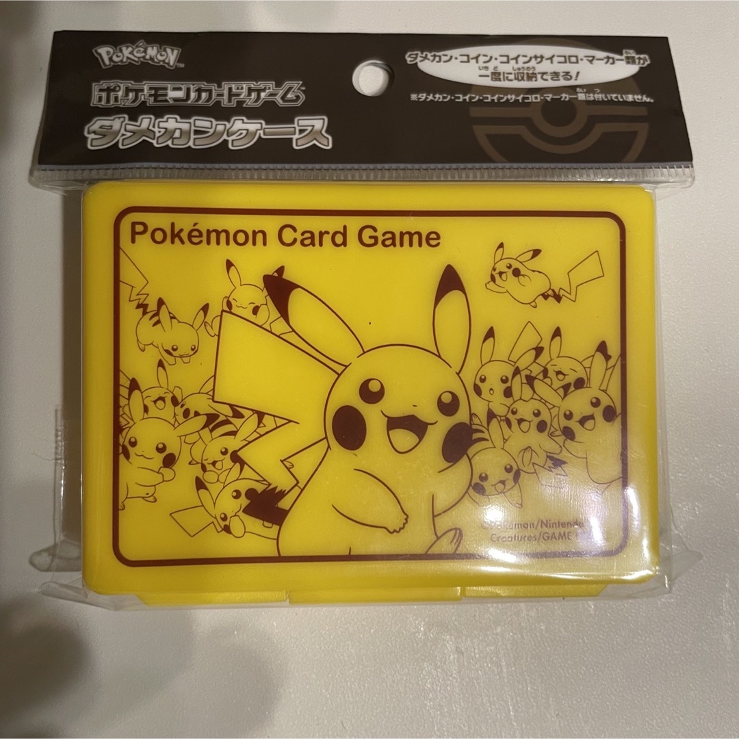 新品未使用　ポケモンカードゲーム　ダメカンケースピカチュウ | フリマアプリ ラクマ