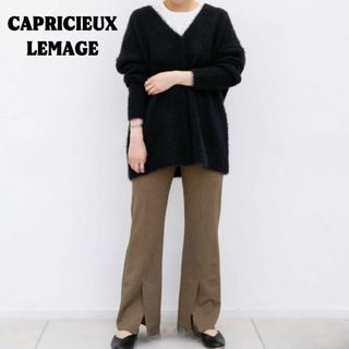 【新品】CAPRICIEUX LE'MAGE畦クロップカーディガン