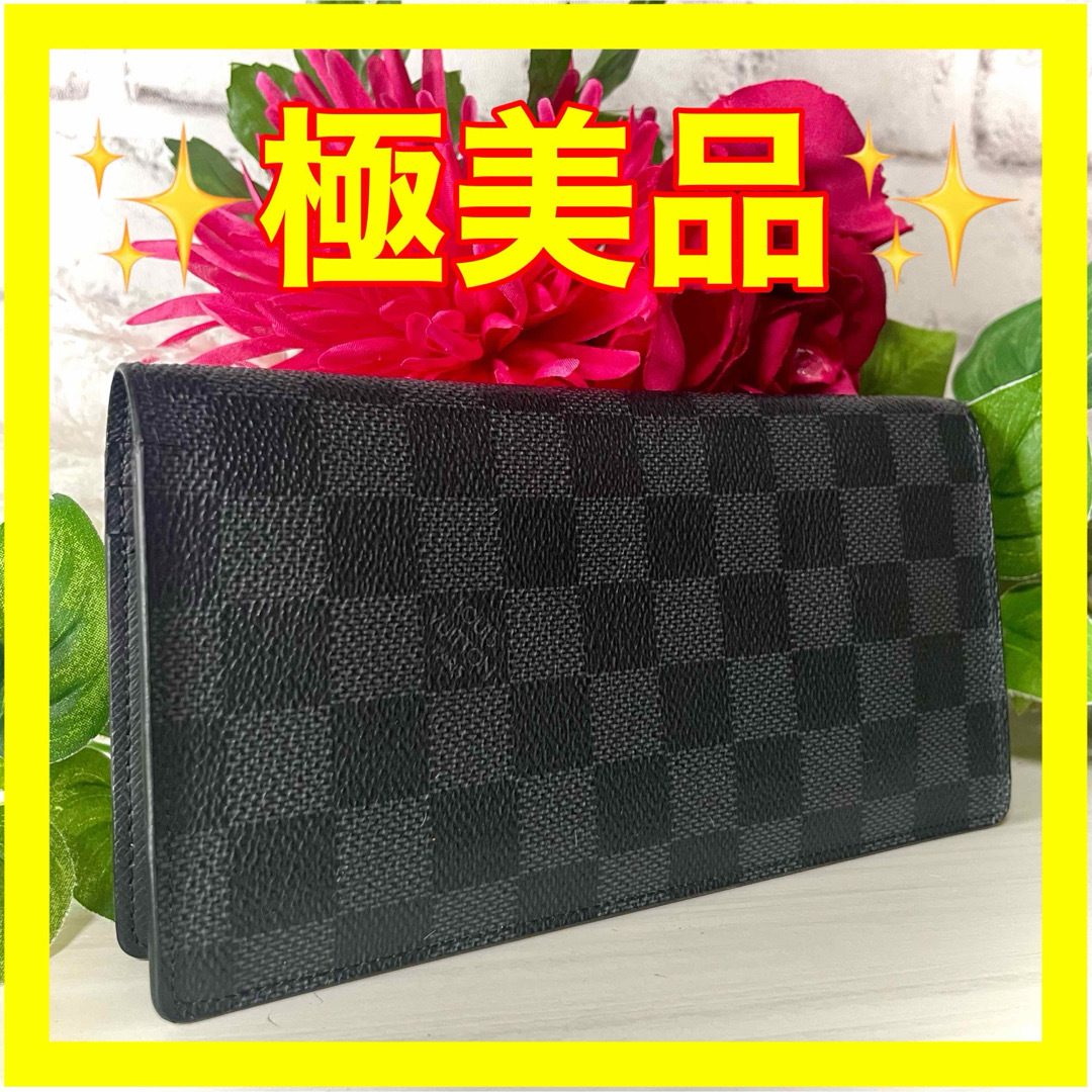 ⛄️極美品⛄️ルイヴィトンポルトフォイユ ブラザ ダミエグラフィット