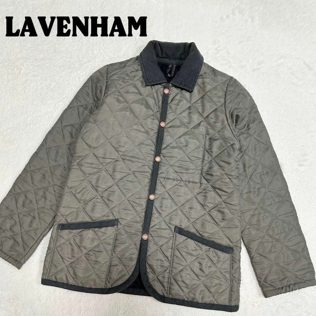 LAVENHAM(ラベンハム)のLAVENHAM ラベンハム　キルティングジャケット　グリーン　UK36 レディースのジャケット/アウター(その他)の商品写真