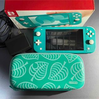 ニンテンドウ(任天堂)のNintendo Switch Lite ターコイズ　Switchケース(家庭用ゲーム機本体)