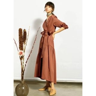 フレイアイディー コットン マキシワンピース/ロングワンピース