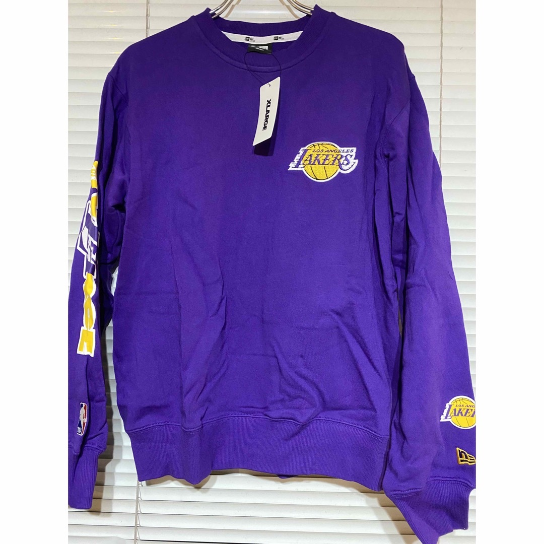 新品☆エクストララージ☆ニューエラ☆NBA レイカーズ スウェット