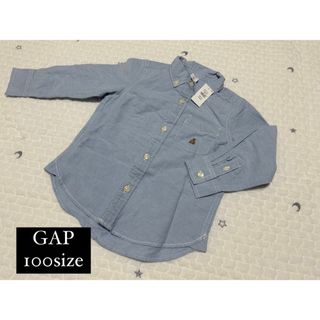 ギャップキッズ(GAP Kids)の新品タグつき GAP ロゴデニムシャツ 100size(ジャケット/上着)