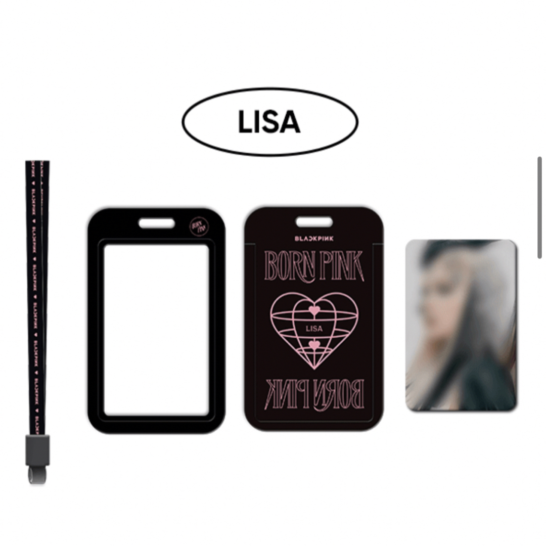 リサ LISA BLACKPINK　フォトカードホルダー　トレカ