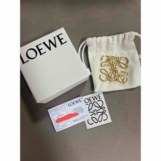 LOEWE - LOEWE ブローチ ゴールド 未使用自宅保管 値下げの通販 by