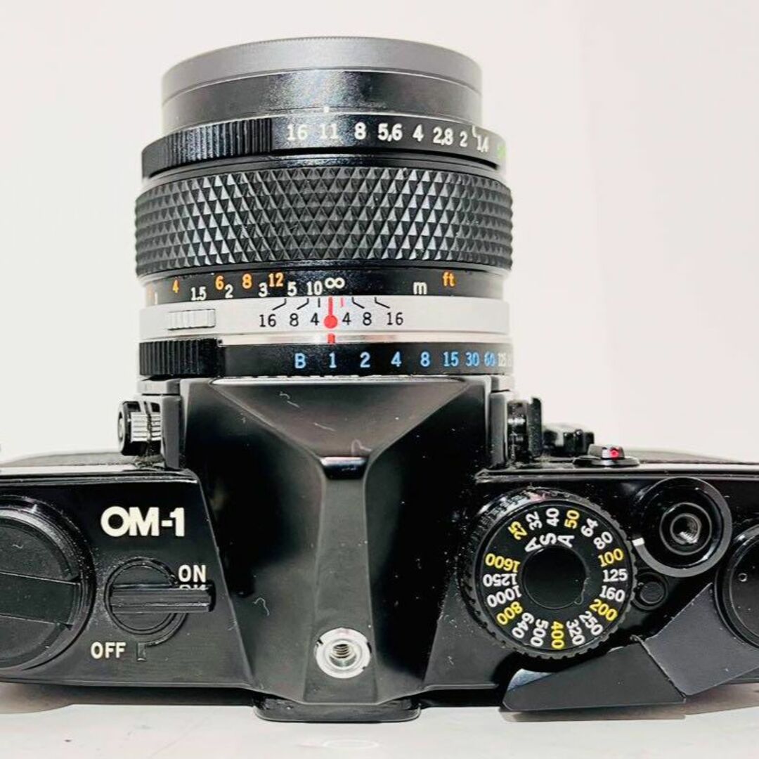 ☆整備済☆OLYMPUS OM-1 BLACK モルト交換済み - sorbillomenu.com